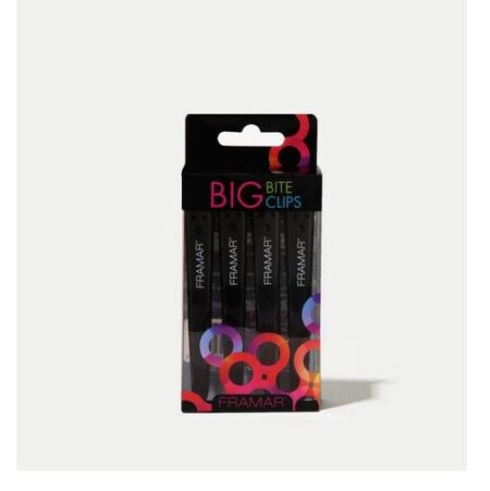 ΚΛΙΠΣ BIG BITE CLIPS BLACK FRAMAR 4ΤΕΜ. 91021