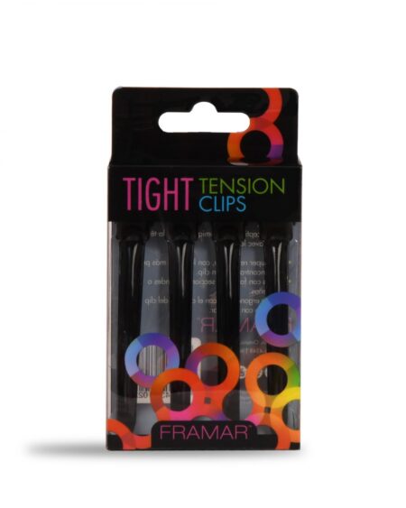 ΚΛΙΠΣ TIGHT TENSION FRAMAR BLACK 4ΤΕΜ. 91022